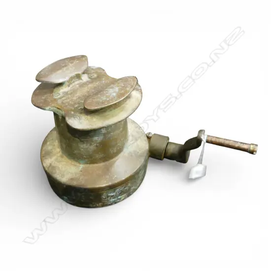 BRASS MANUAL BOAT WINCH 210mm dia