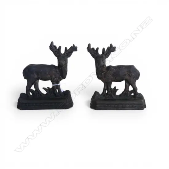 PR CAST IRON DEER DOOR STOPS H.205mm