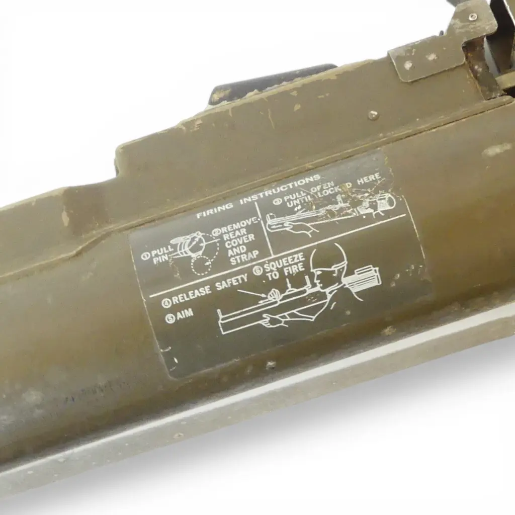 ANTI-TANK ROCKET LAUNCHER 'HE 66 MM...' L.645mm maybe incomplete ? Image 1++