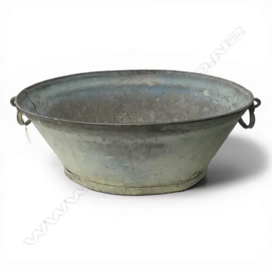 VINTAGE TIN TUB W.570mm