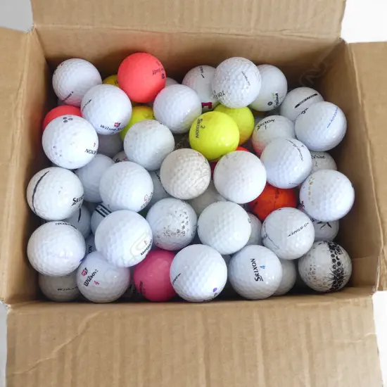 GOLF BALLS, 100 APPROX