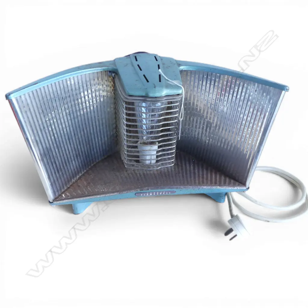 VINTAGE HEATER CONVERTED TO TABLE LAMP W.450mm Image 1++