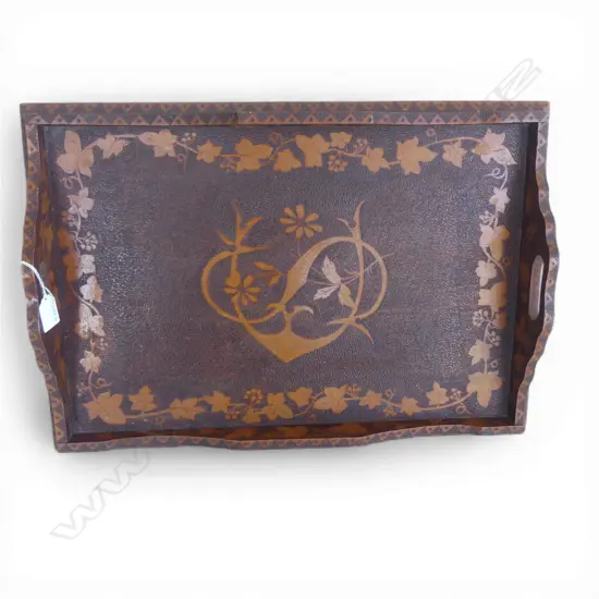 POKER WORKED TRAY W.550mm