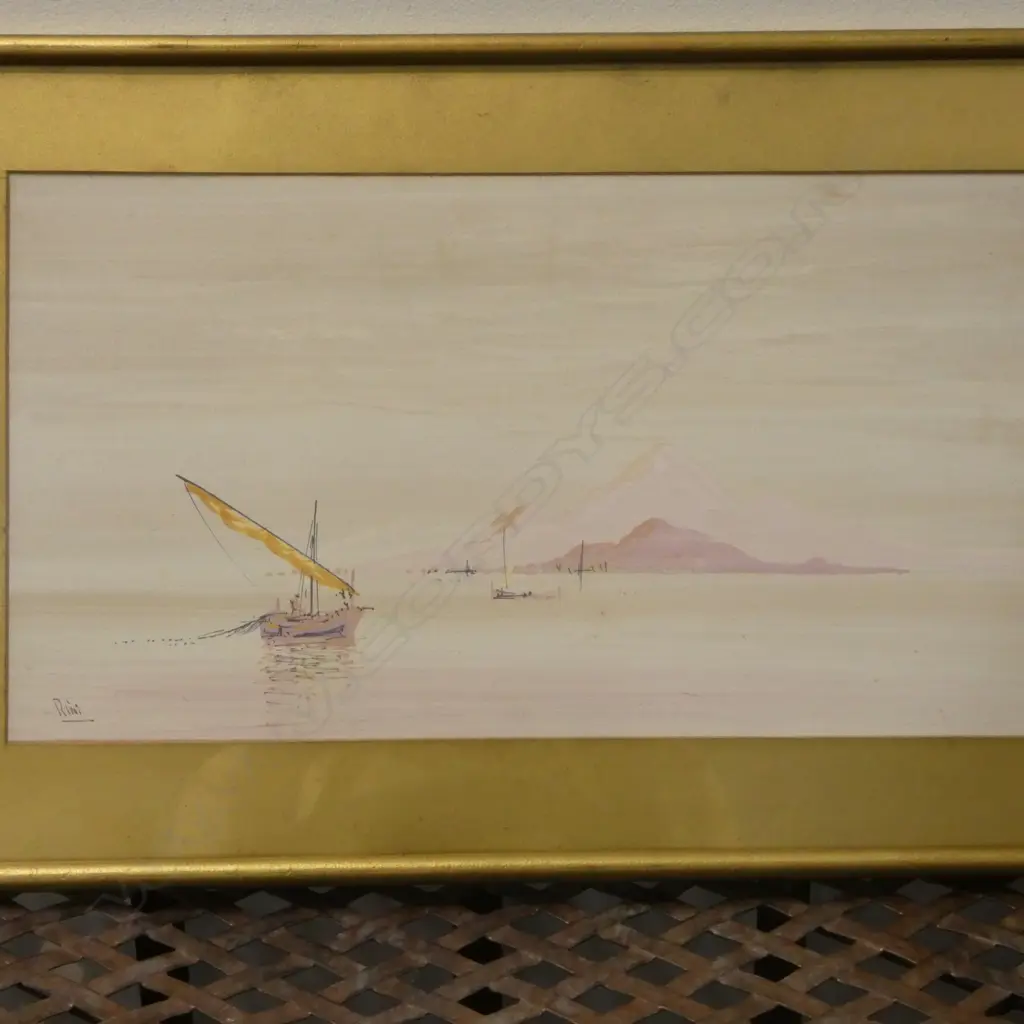 4 EGYPTIAN WC LANDSCAPES 175x325mm Image 1++