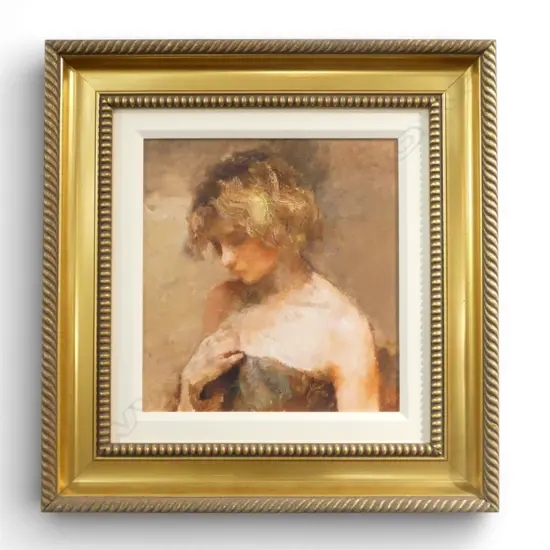 HUA CHEN 'JASMINE' GICLEE PRINT ON CANVAS 390x370mm