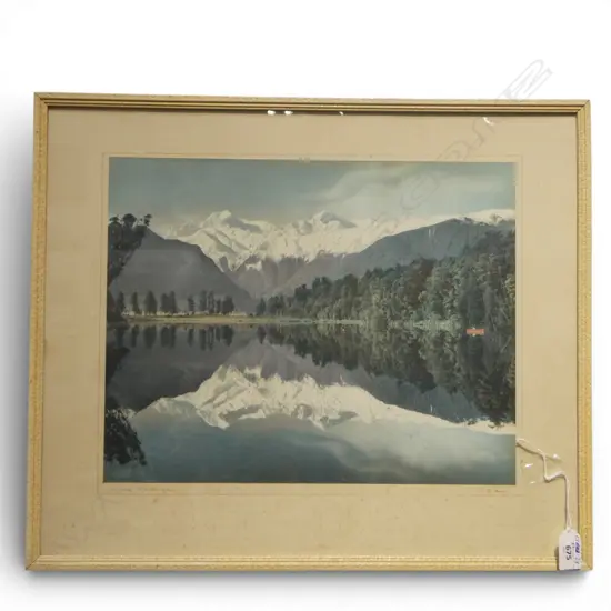 WHITES AVIATION, LAKE MATHESON, SIGNED & TITLED 300x370mm