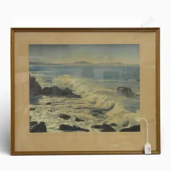 WHITES AVIATION, KAIKOURA COAST, SIGNED & TITLED 300x370mm