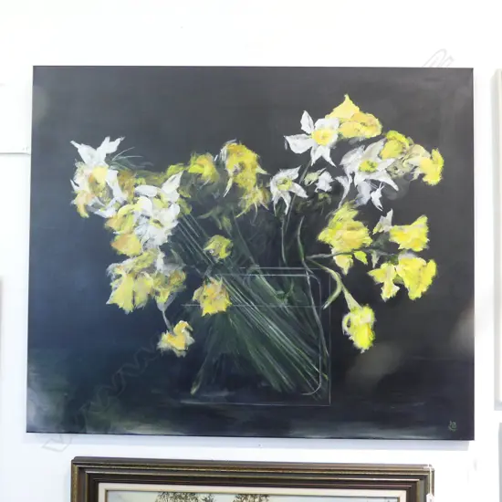 LIZZIE BEERE 'THE ETERNAL INHALE & EXHALE', ACRYLIC, 1000 x 1200mm