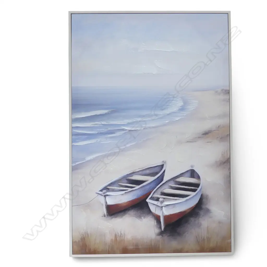 SEA LANDSCAPE, ACRYLIC ON CANVAS, 900 x 600mm Image 1++