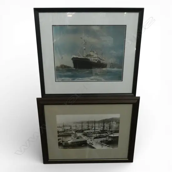TWO HISTORICAL FRAMED PHOTOGRAPHIC PRINTS OF WELLINGTON