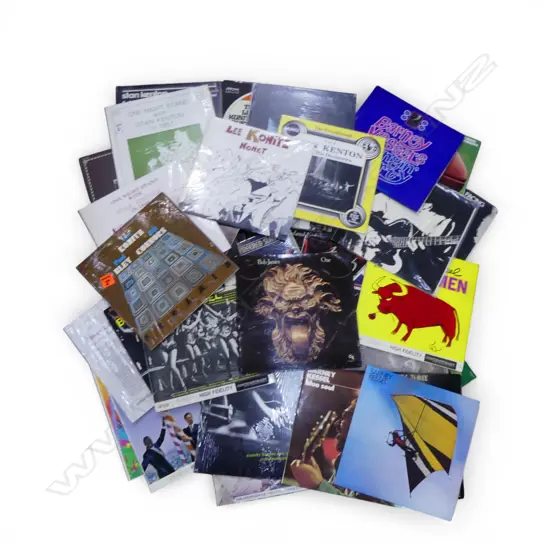 ASST. JAZZ LPs BARNEY KESSEL, BOB JAMES, etc Provenance: Ex Collection Wellington Choy