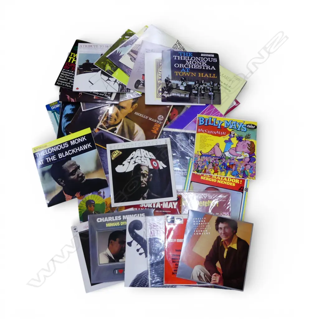 ASST. JAZZ LPs WARNE MARSH, BILLY MAY etc Provenance: Ex Collection Wellington Choy Image 1++