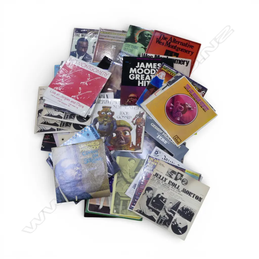 ASST. JAZZ LPs JAMES MOODY, GERRY MULLIGAN, WES MONTGOMERY etc Provenance: Ex Collection Wellington Choy Image 1++