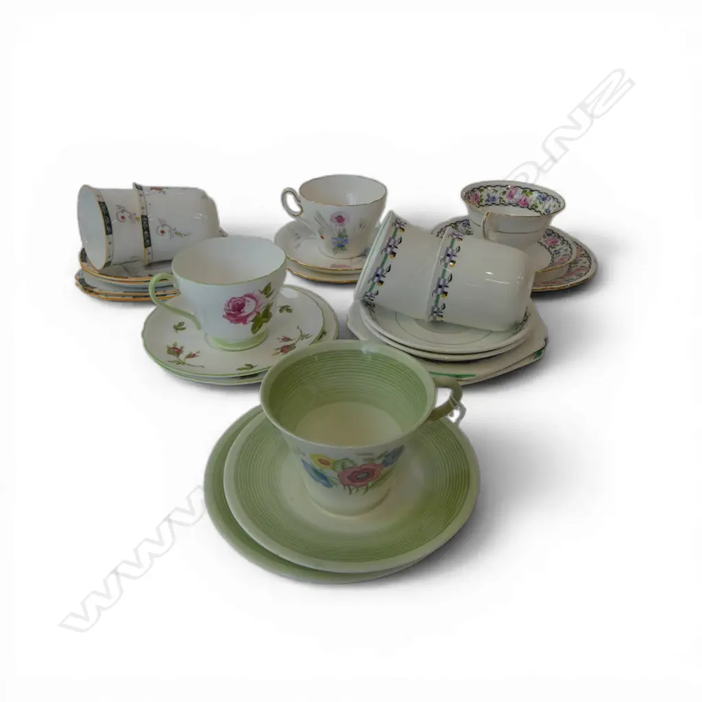 8 SELLEY CHINA CSPS MIXED PATS Image 1++