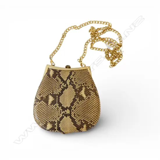KURT GEIGER SNAKESKIN CROSS BODY BAG