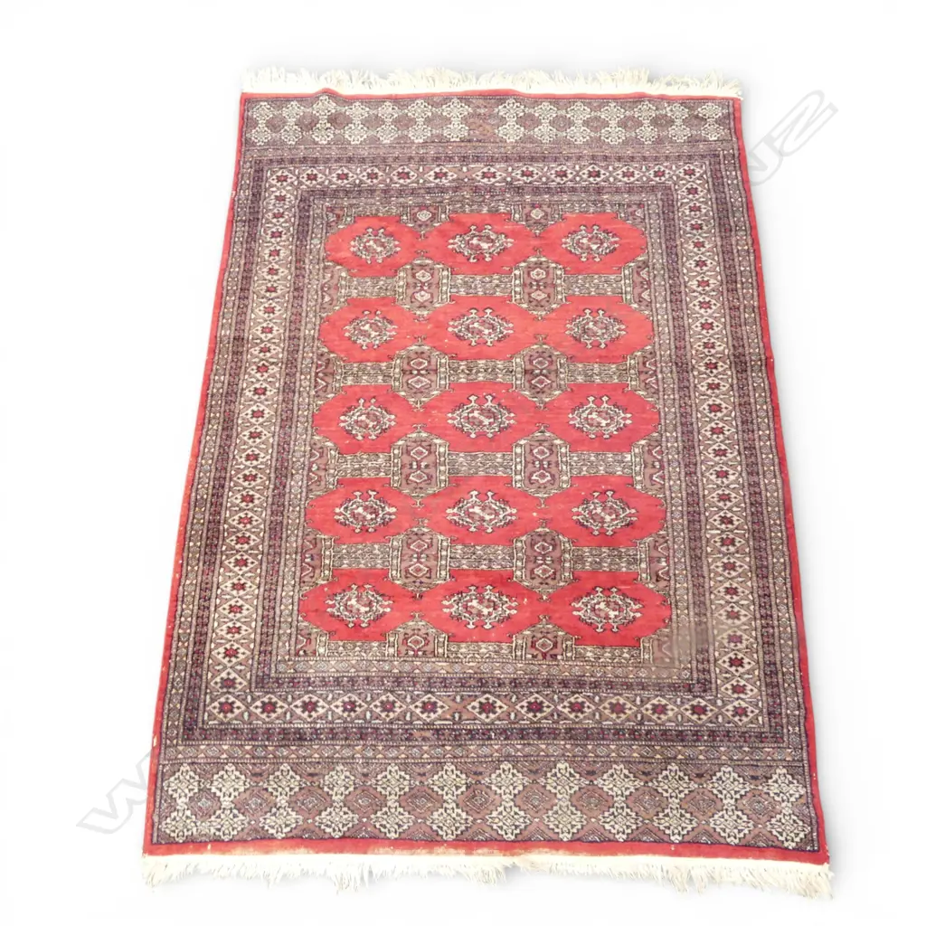 HAND KNOTTED WOOL PILE RUG 1730x1220mm Image 1++