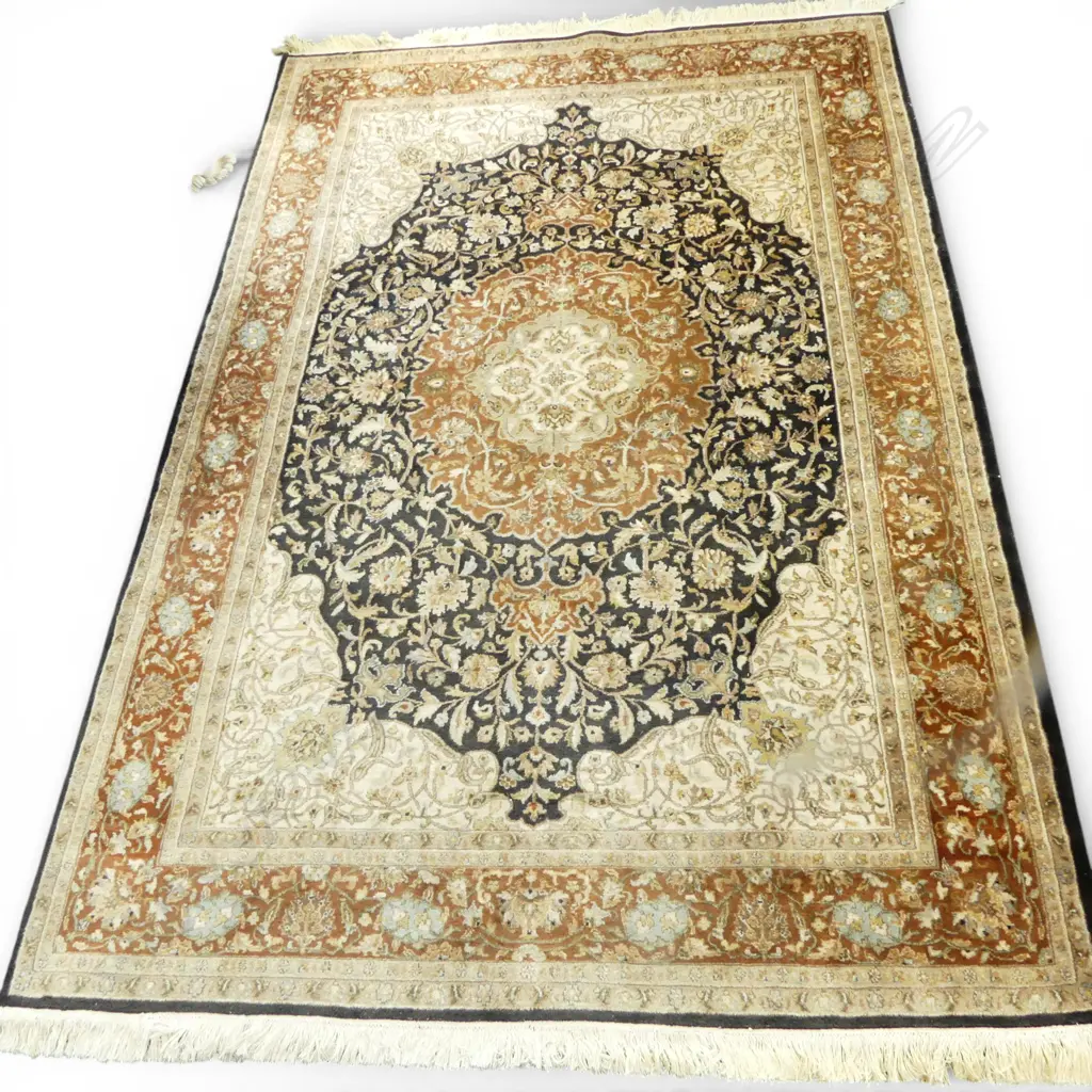 HAND KNOTTED WOOL PILE RUG 2830x1900mm Image 1++