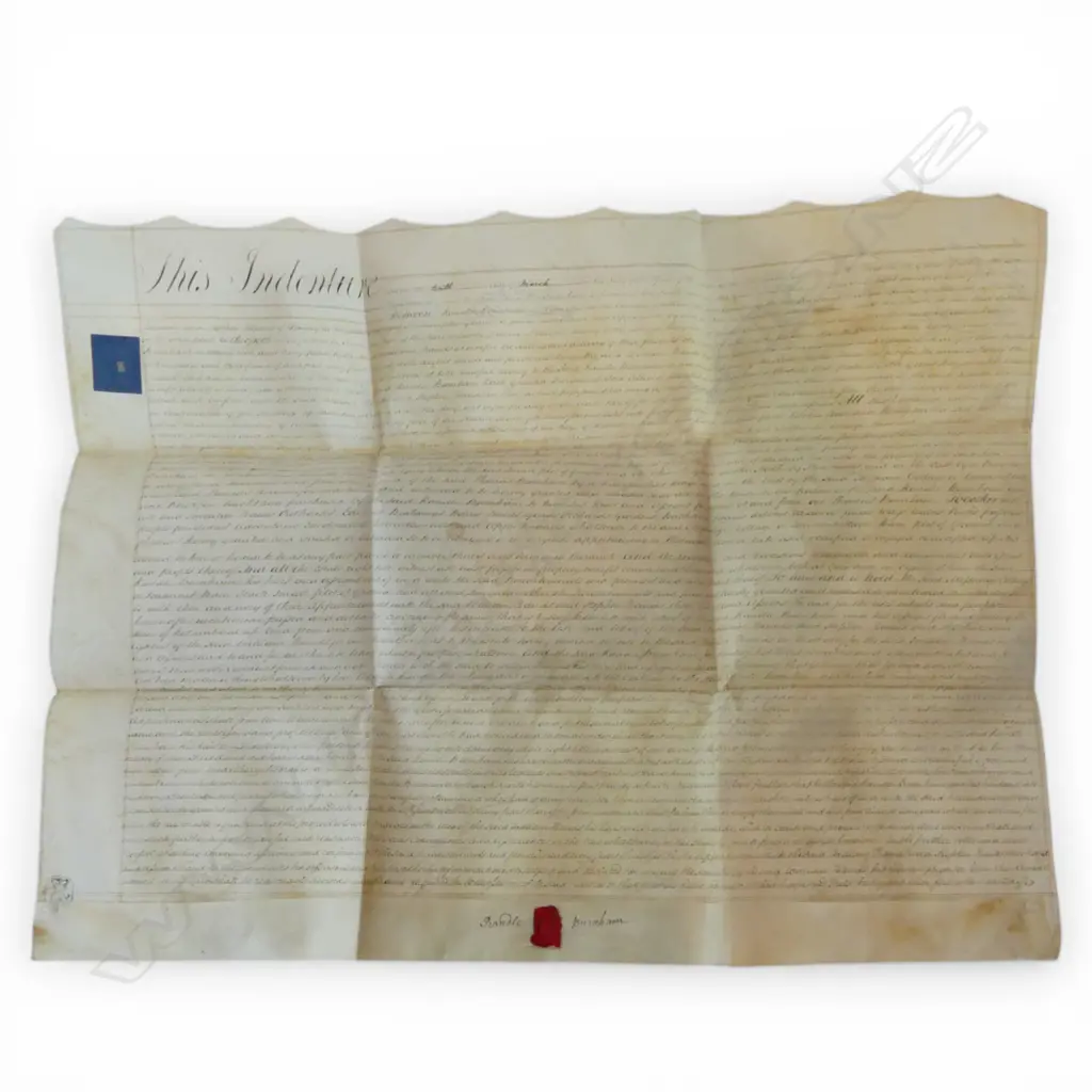 GEO. III 1815 INDENTURE  Image 1++