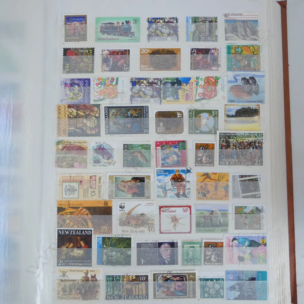 NZ STAMP ALBUM Image 1++