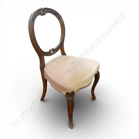 VICTORIAN BALLOON BACK DINING CHAIR