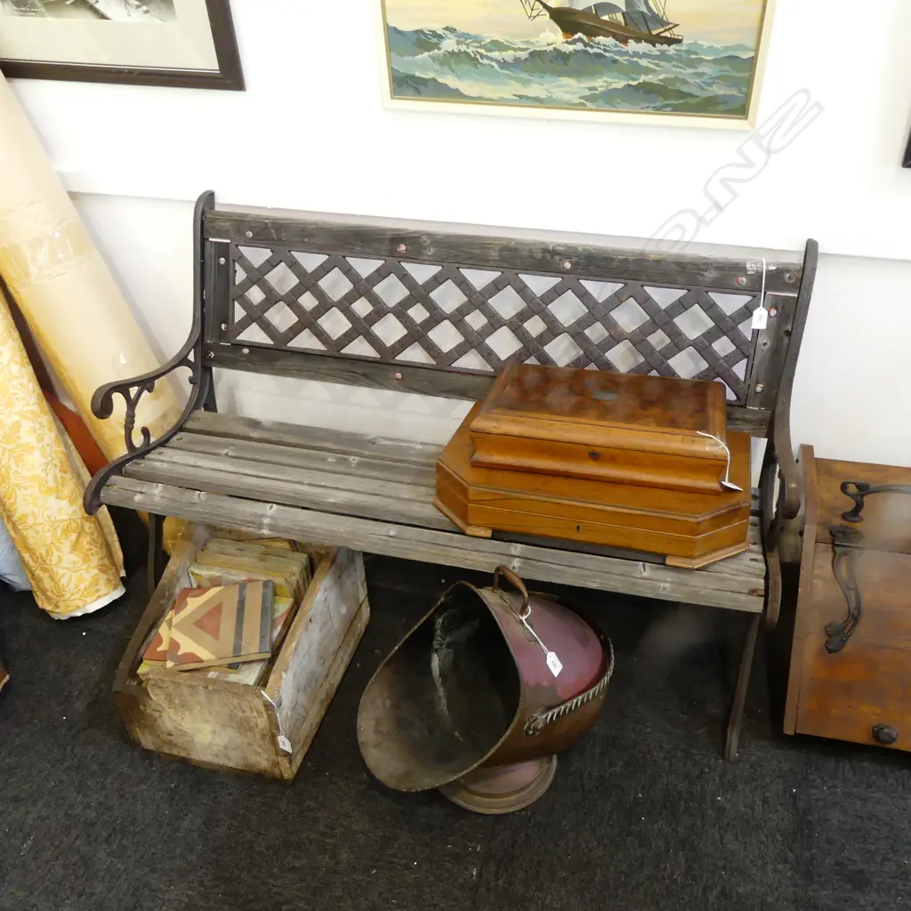 GARDEN BENCH W.1150mm Image 1++