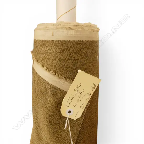 FABRIC BOLT; LIZARD SKIN, HEAVY COTTON, 25M ROLL