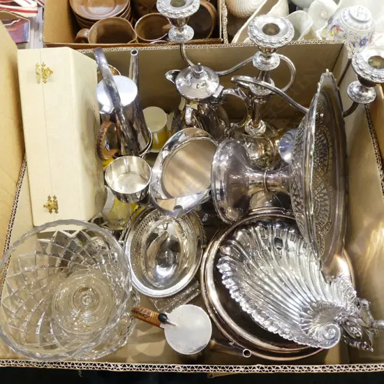 ASST. EP, CRYSTAL VASE