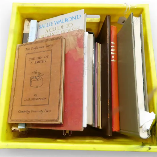 BOX OF REF BOOKS  COACH RESTORATION ETC