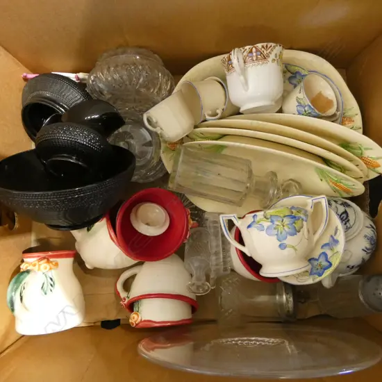 ASST. CHINA & GLASS etc