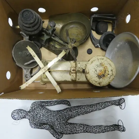 ASST. SCALES, WIRE FIGURE H.540mm ETC