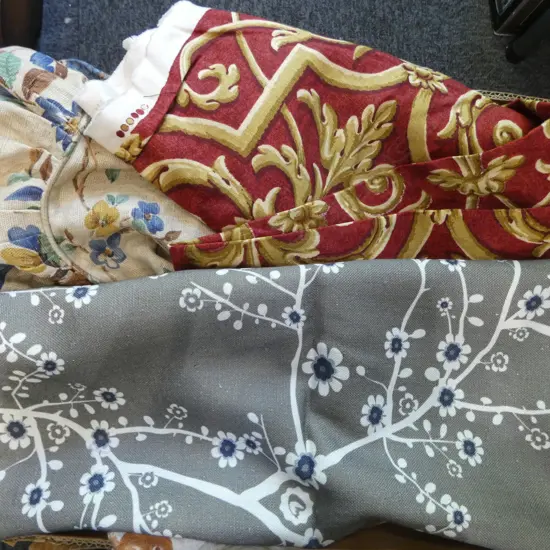 ASST. FABRICS, LINENS ETC