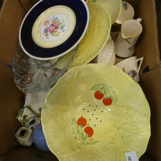 ASST. CHINA & GLASS etc