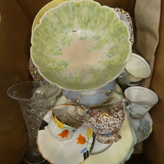 ASST. CHINA & GLASS etc