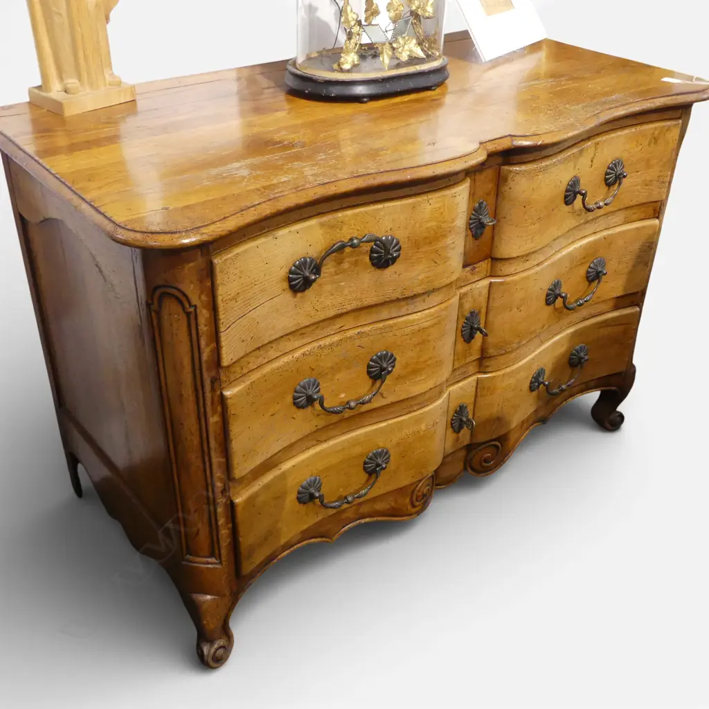 FRENCH STYLE CHEST OF DRAWERS - SPLIT IN TOP 1250x625x840mm Image 1++