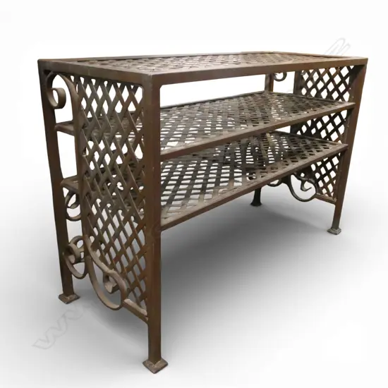 METAL SHOE RACK 765x320x505mm