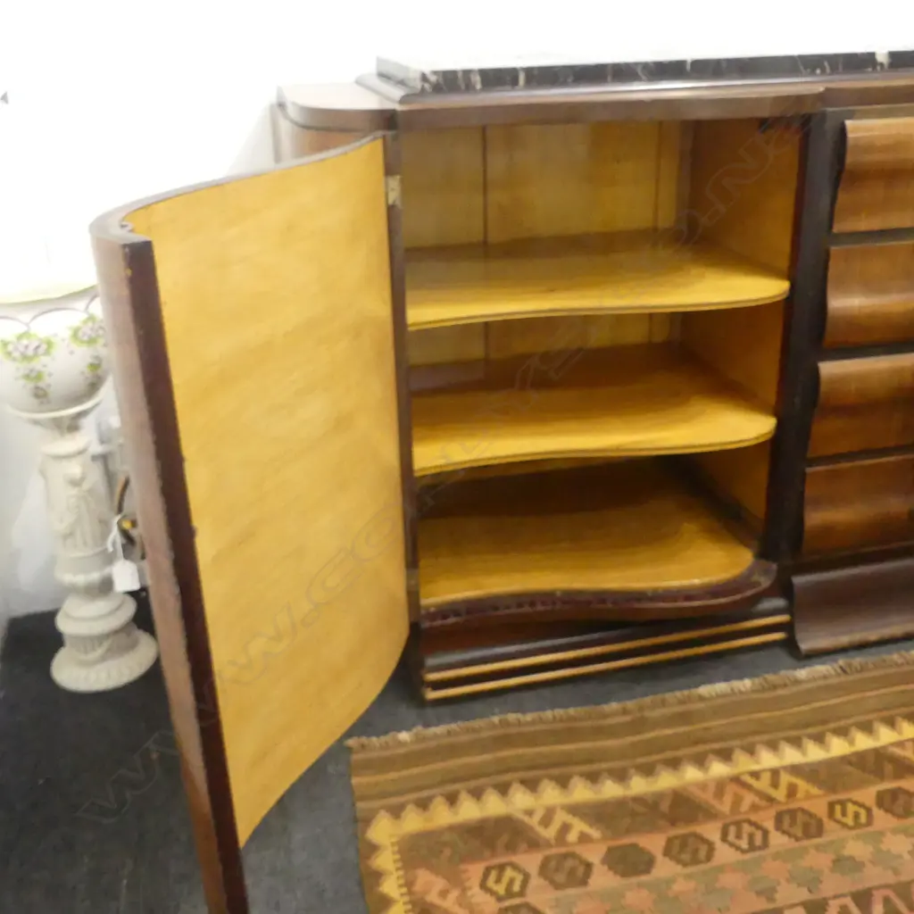 DECO SIDEBOARD 2200x590x1060mm MARBLE TOP Image 1++