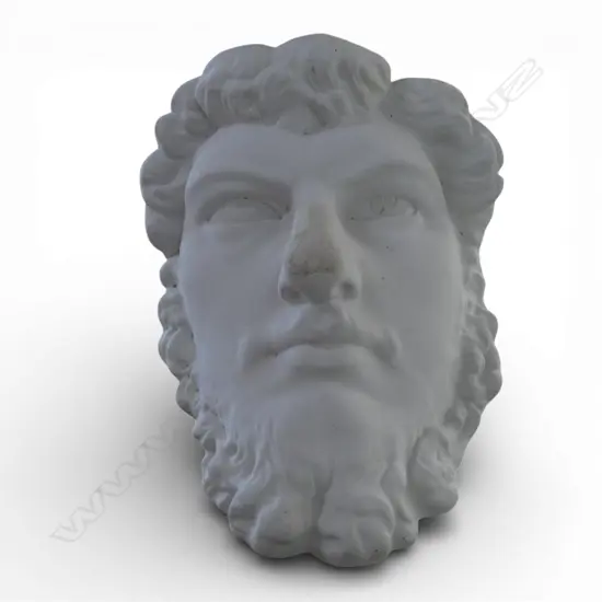 LG WHITE CEMENT FACE OF A MAN H.390mm