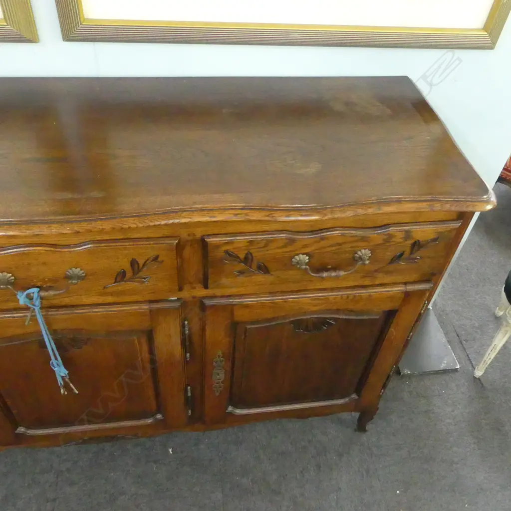 FRENCH STYLE OAK SIDEBOARD 1780x510x1045mm Image 1++