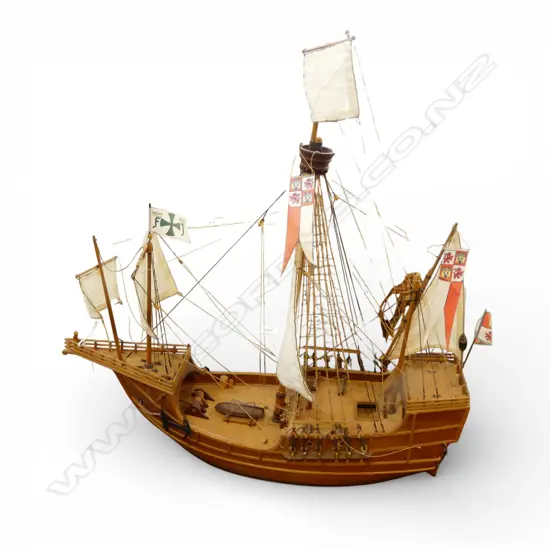 MODEL PORTUGESE GALLEON H.520mm