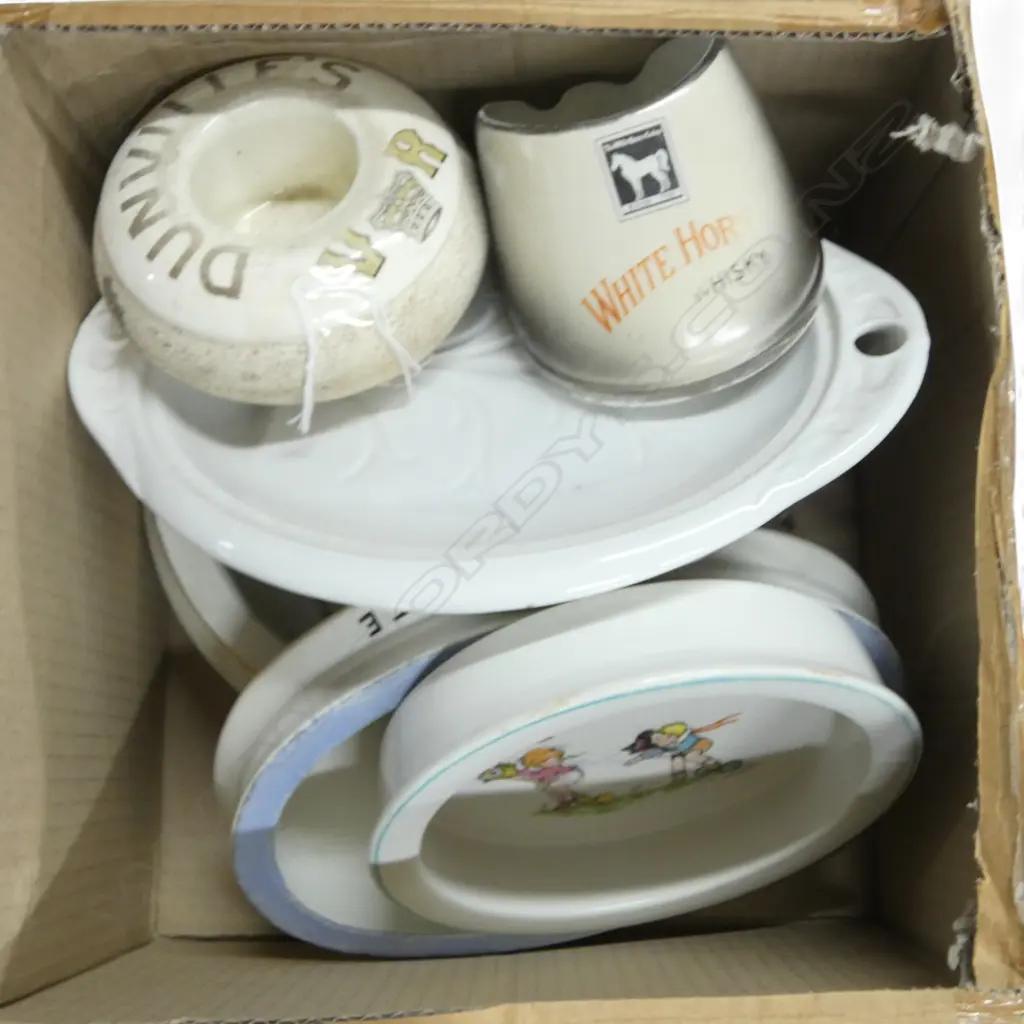 4 SHELLEY CHINA CHILDS PLATES SHELLEY HOT WATER PLATE VESTA  & ASHTRAY Image 1++