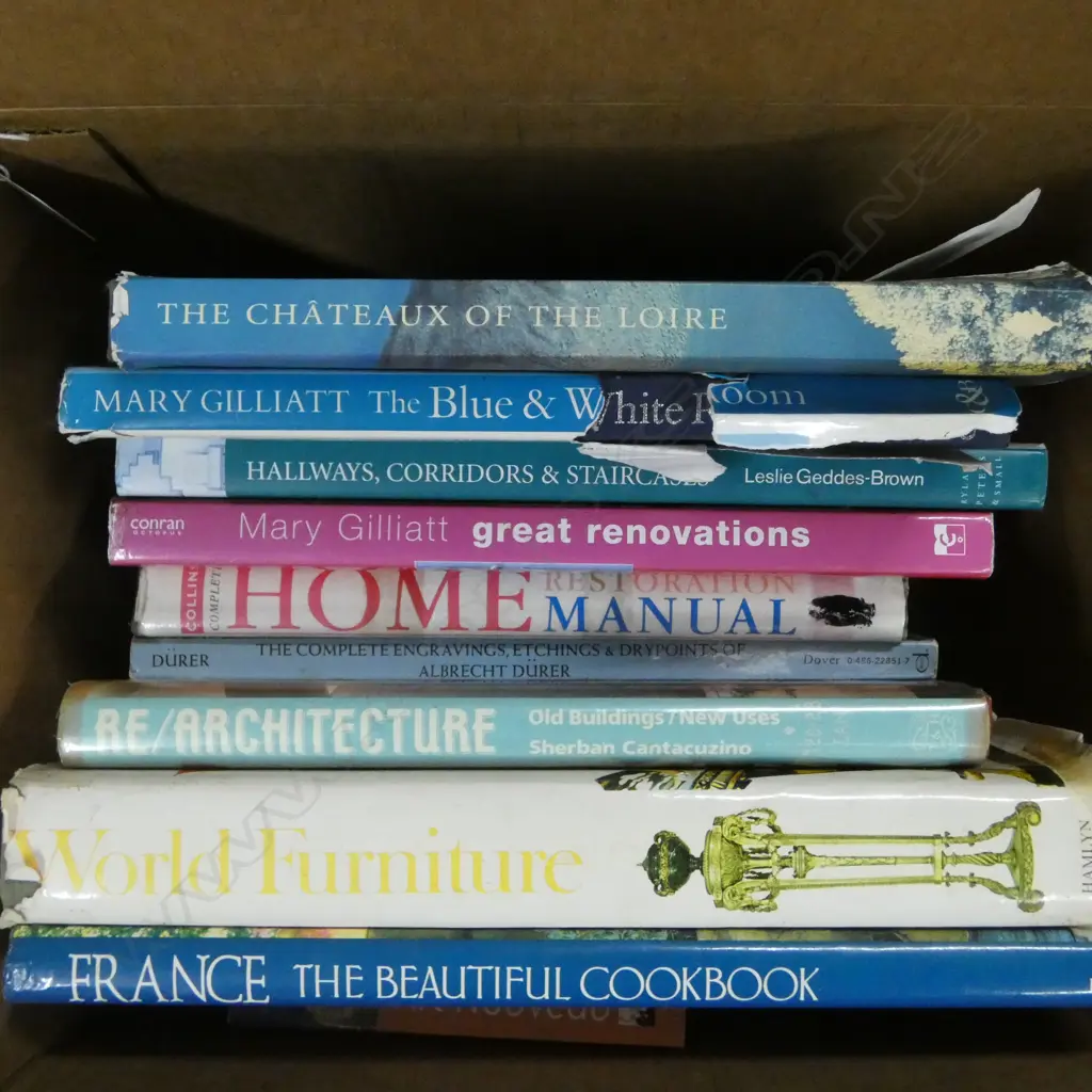 ASST. BOOKS; INTERIOR DESIGN INTEREST Image 1++