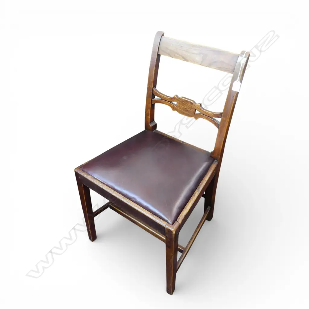 VINTAGE OAK DINING CHAIR Image 1++