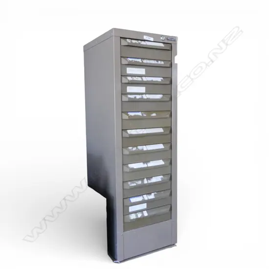 11 DRAWER FILING CABINET 335x380x1020mm