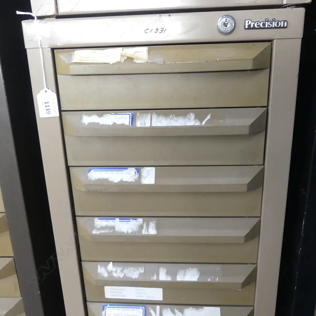 11 DRAWER FILING CABINET 335x380x1020mm Image 1++