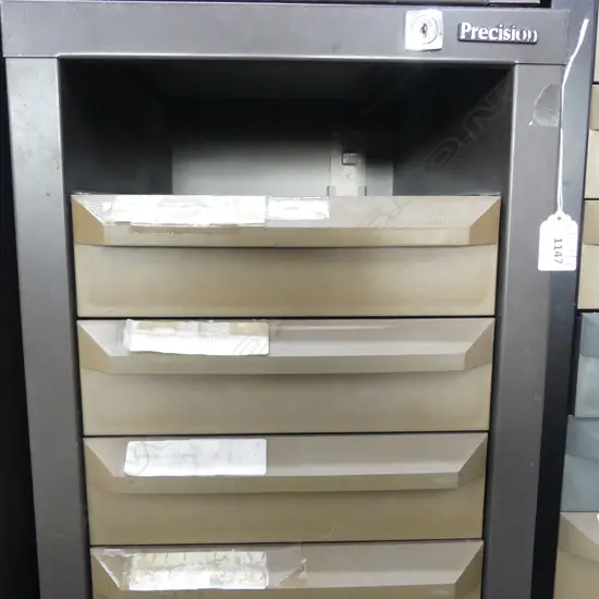 11 DRAWER FILING CABINET 335x380x1020mm - 1 DRAWER MISSING