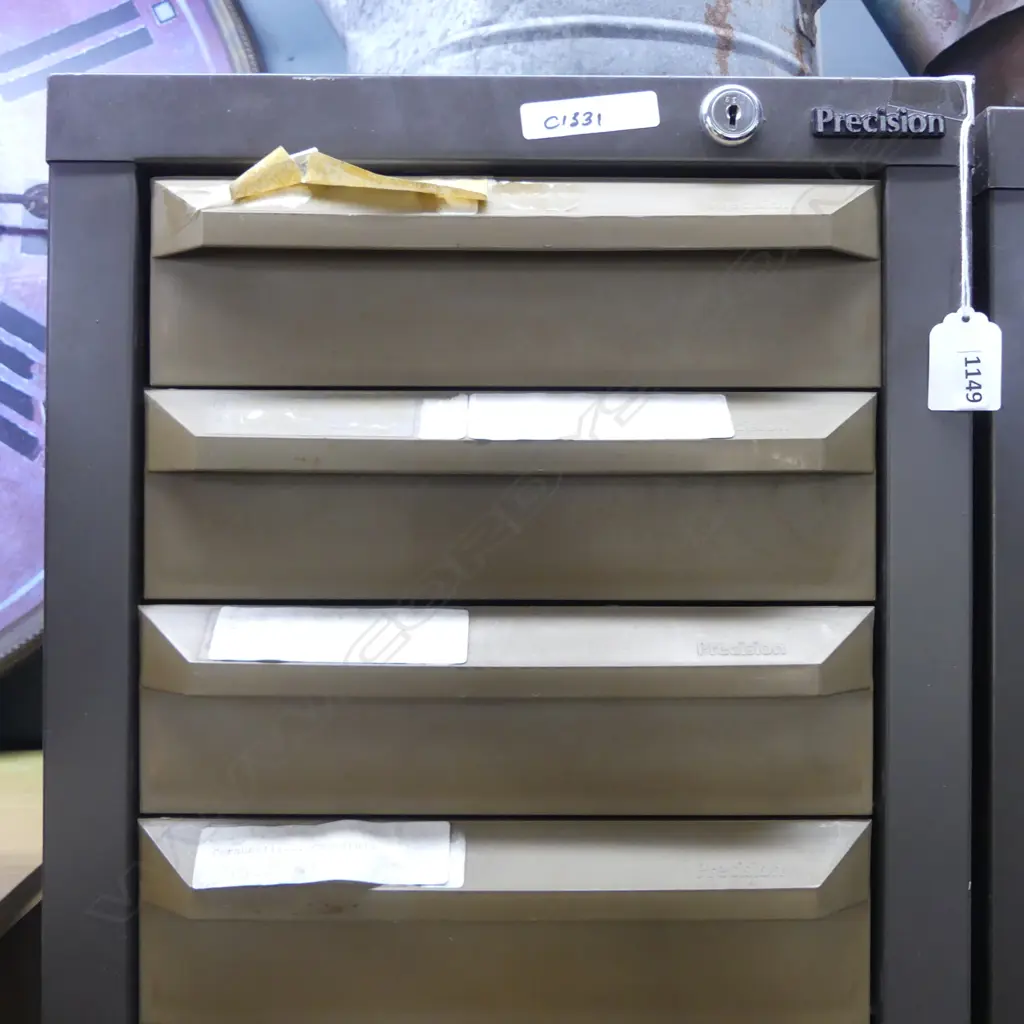 11 DRAWER FILING CABINET 335x380x1020mm Image 1++