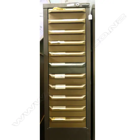 11 DRAWER FILING CABINET 335x380x1020mm