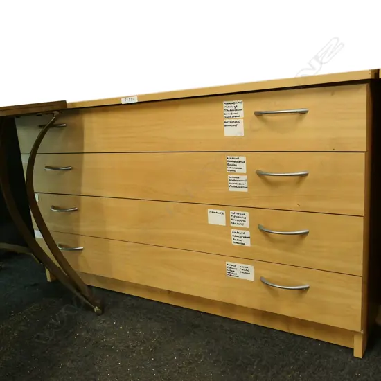 4 DRAWER PLAN CABINET 1000x740x570mm