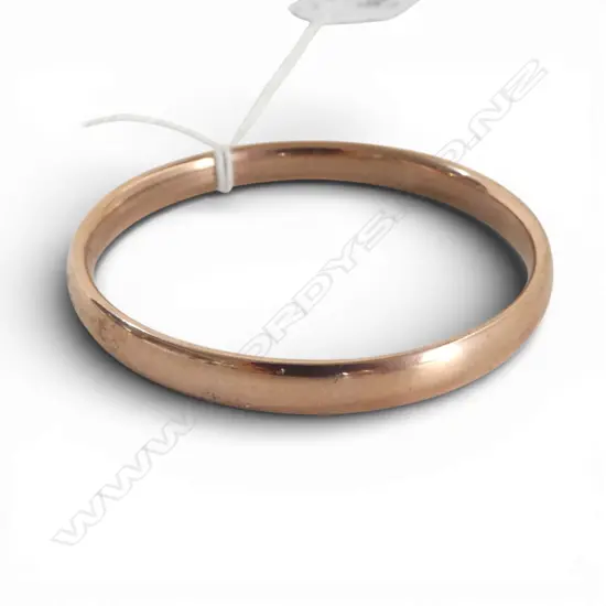 GOLD PLATED BABIES BANGLE.t. Dia.50mm. 12.3gms