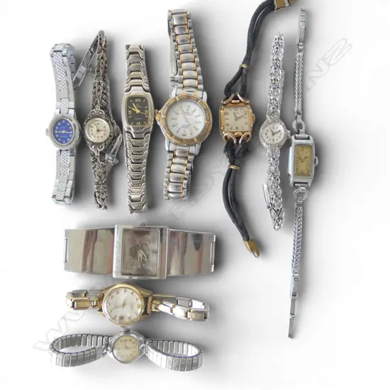 BAG of LADIES VINTAGE WRIST WATCHES